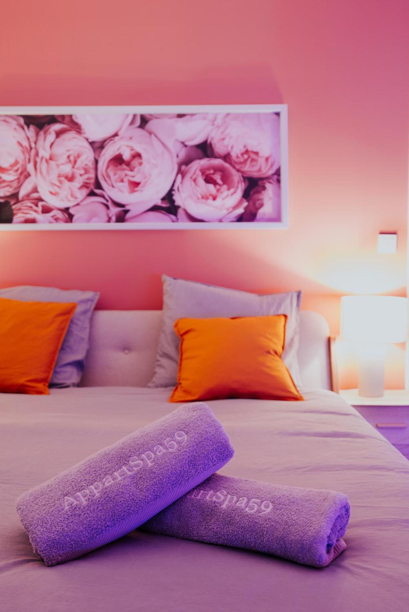 Appartspa59 - Tentation - Balneo, Sauna - Secret En Option Supplementaire * Valenciennes